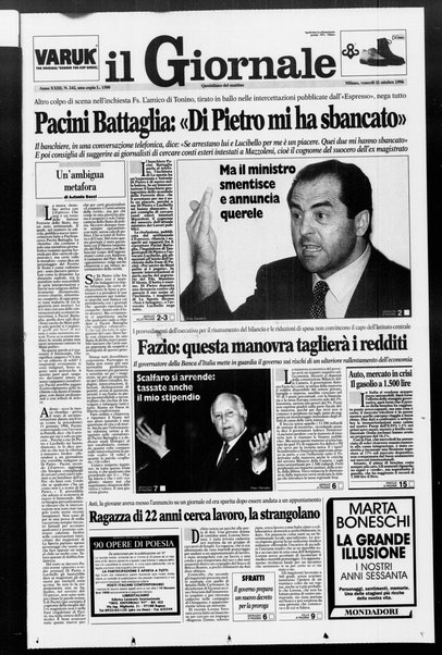 Il giornale : quotidiano del mattino